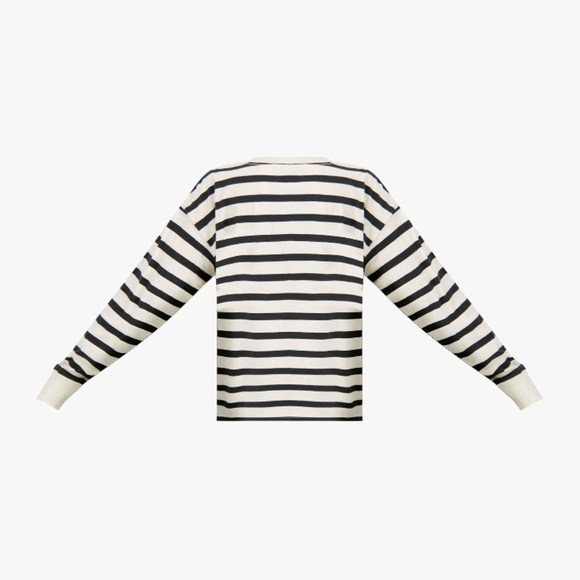 Women's Pocket T-Shirt with Long Sleeves - Picture 2 of 6